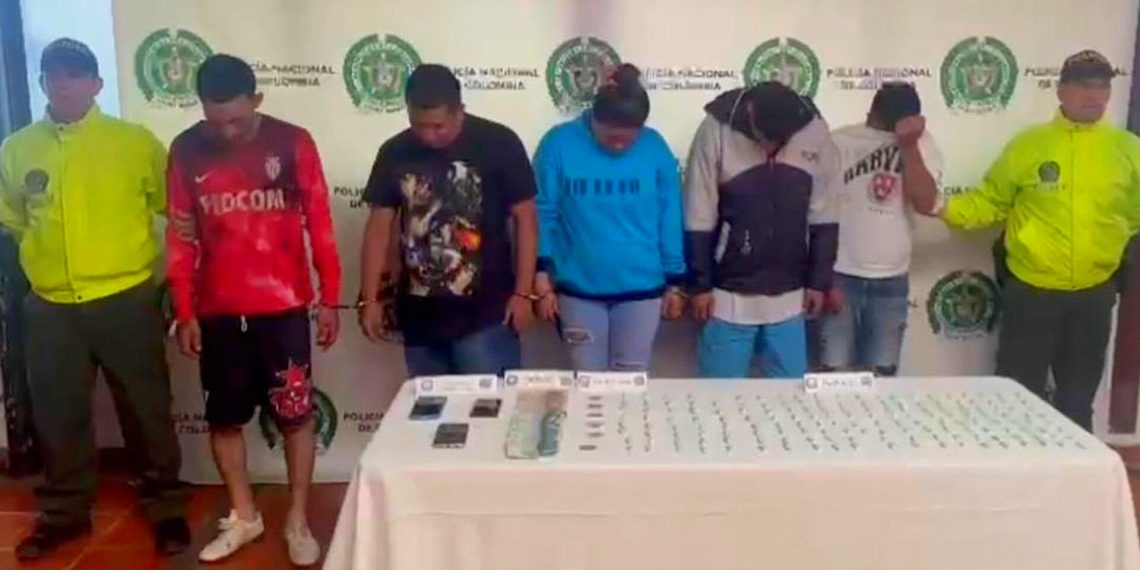 A la cárcel cuatro de los integrantes de la estructura criminal “Los Caciques”, dedicada al microtráfico en el Área Metropolitana de Bucaramanga