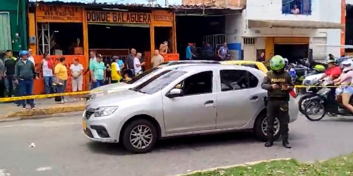 Nuevo ataque sicarial en Bucaramanga, el hecho ocurrió en la Avenida Quebraseca en plena glorieta de la carrera novena   