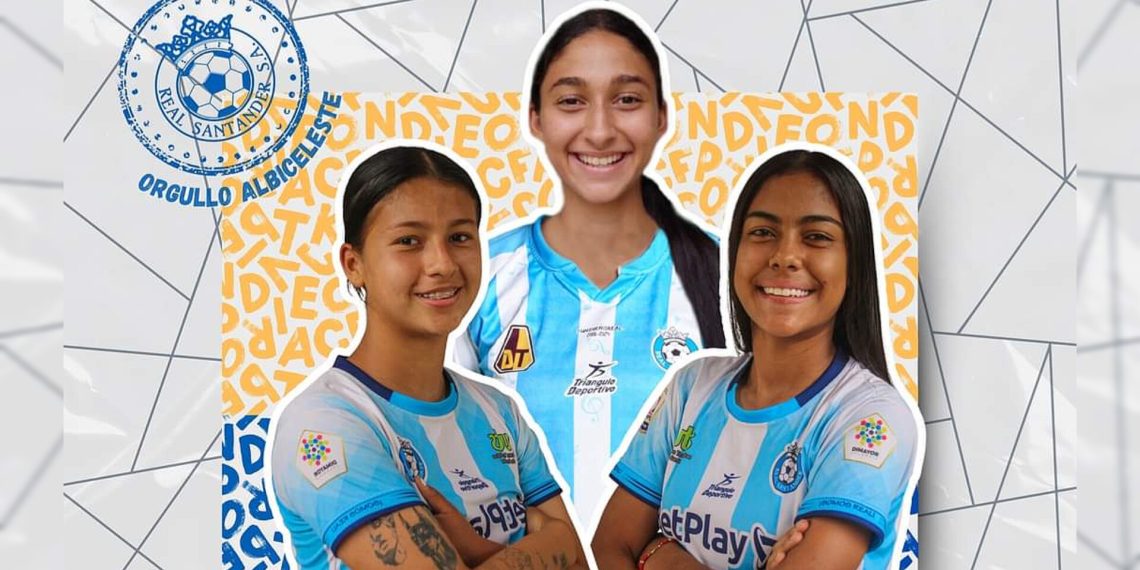 Tres jugadoras de Real Santander fueron convocadas al Mundial Femenino Sub 17, dos de ellas son santandereanas