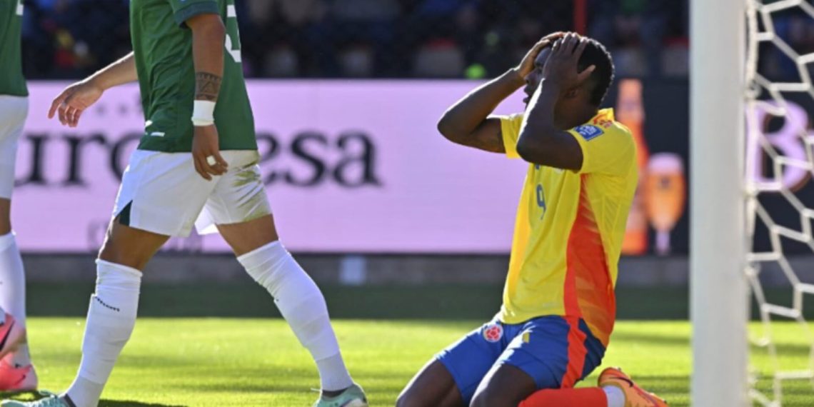 Ante Bolivia, la Selección Colombia perdió el invicto en Eliminatorias Sudamericanas