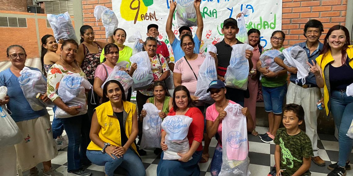 Unidad para las Víctimas de Santander, entregó ayudas a 40 víctimas del conflicto armado afectadas por emergencia invernal en San Vicente de Chucurí