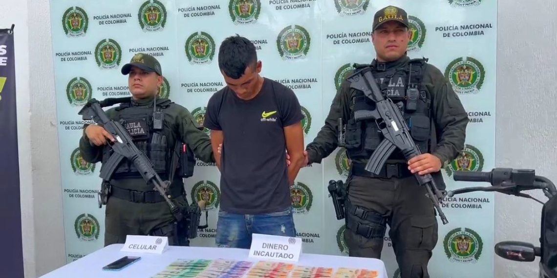 Cayeron Alias “Maracucho” y un menor por extorsión en Barrancabermeja