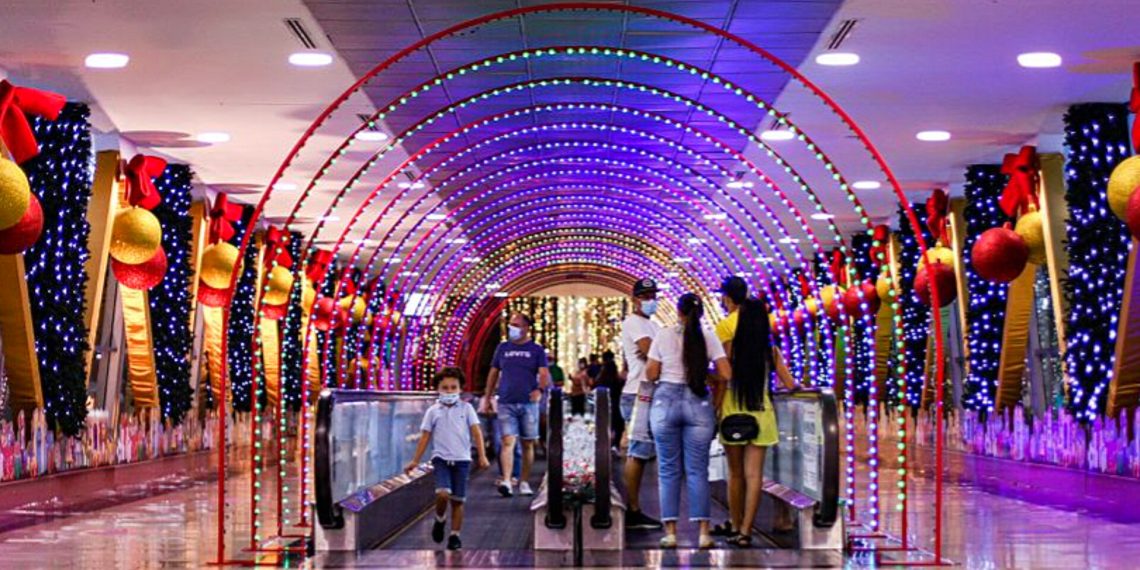 En centros comerciales de Bucaramanga y el Área Metropolitana ya se vive la fiesta de la navidad