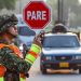100 uniformados de Policía desplegaron dispositivo de seguridad en vías de Santander para el puente festivo de todos los Santos