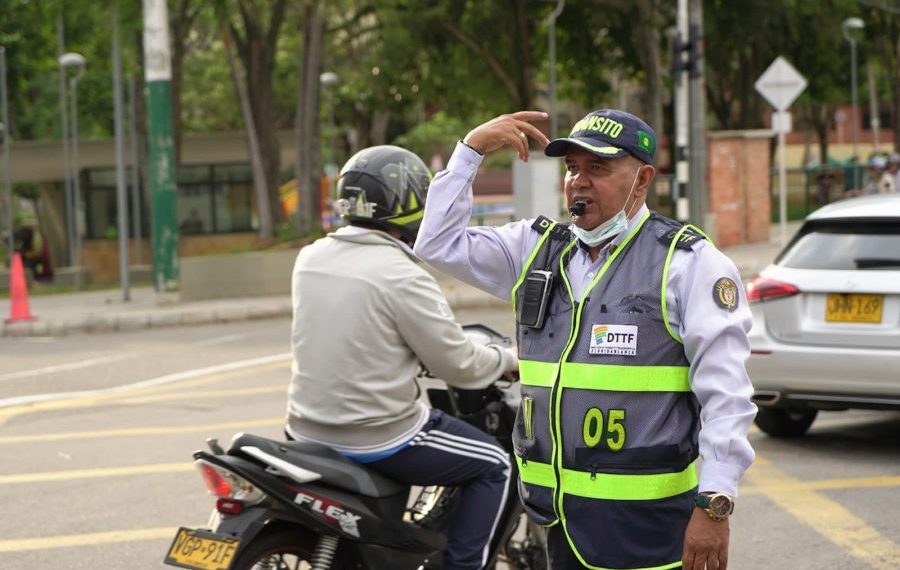 Falleció agente de tránsito arrollado por un motociclista en Floridablanca