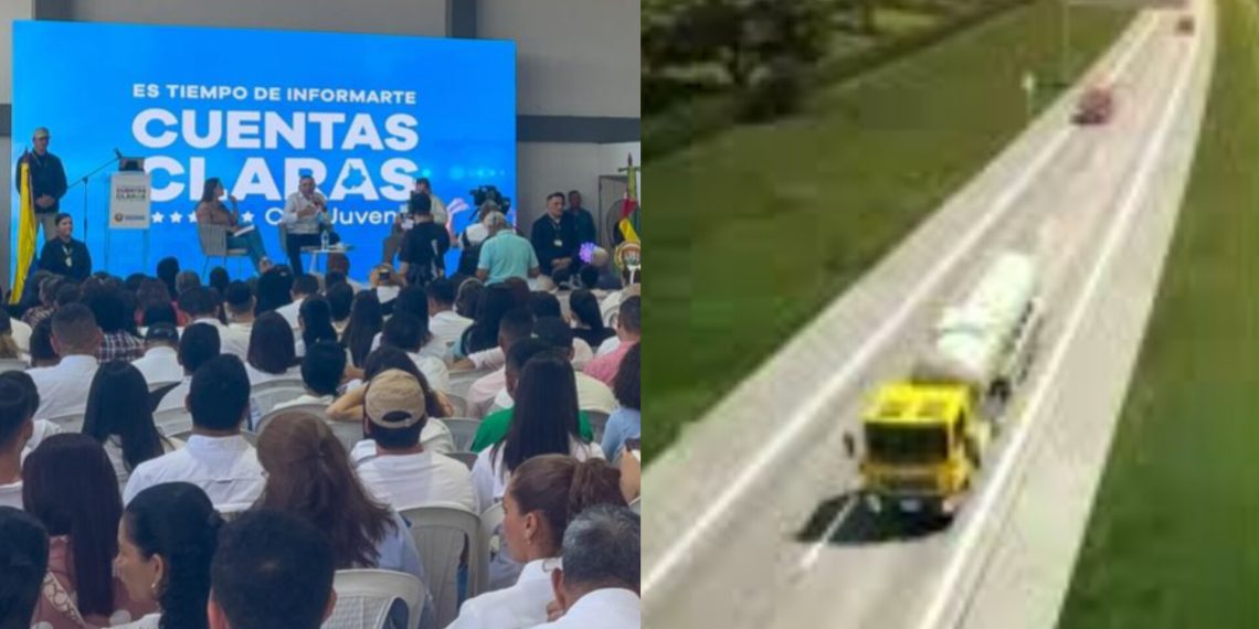 En balance de infraestructura 2024, el gobernador de Santander, destacó inversión en obras de infraestructura vial 