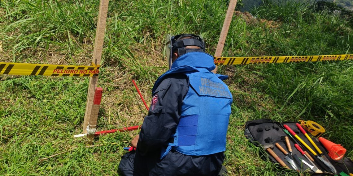 Santander es oficialmente un departamento sin sospecha de minas antipersona