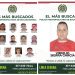 Estos son los delincuentes más buscados en el área metropolitana de Bucaramanga
