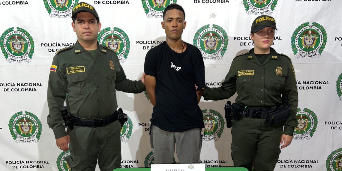 Capturado alias «Diego» ladrón de celulares en Barrancabermeja