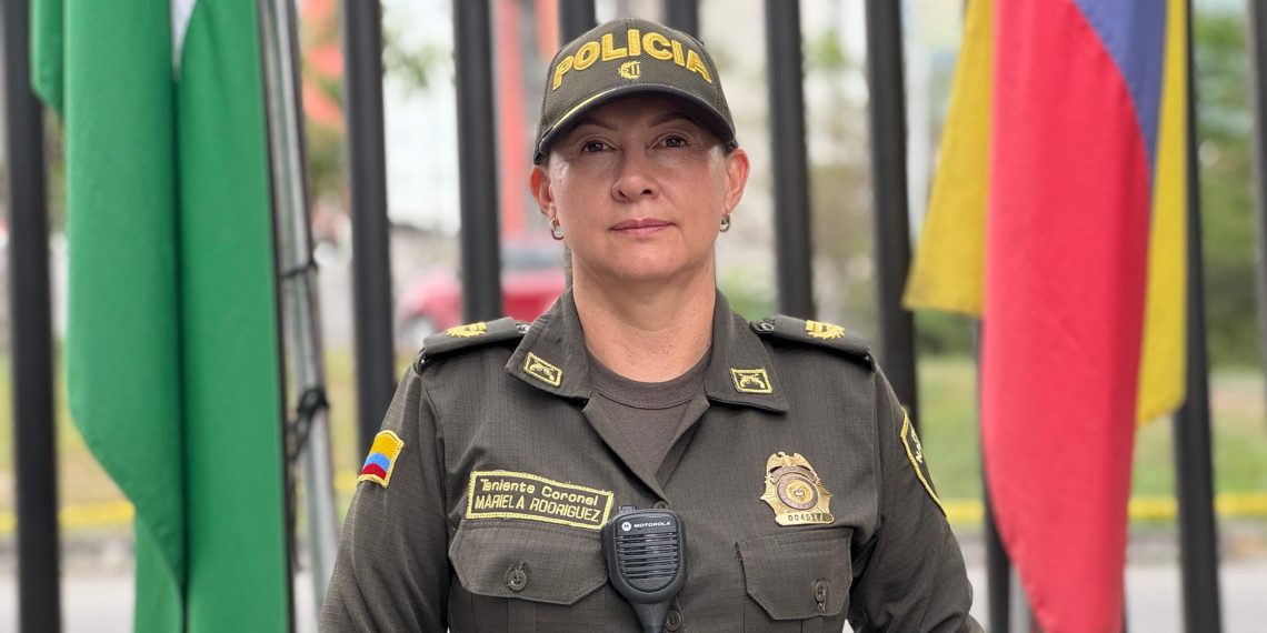 Una mujer la nueva comandante del Distrito de Policía de Floridablanca