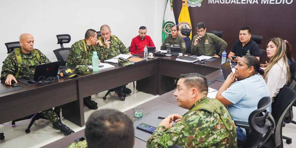 Gobernación de Santander, lideró primer consejo de seguridad en Barrancabermeja en 2025