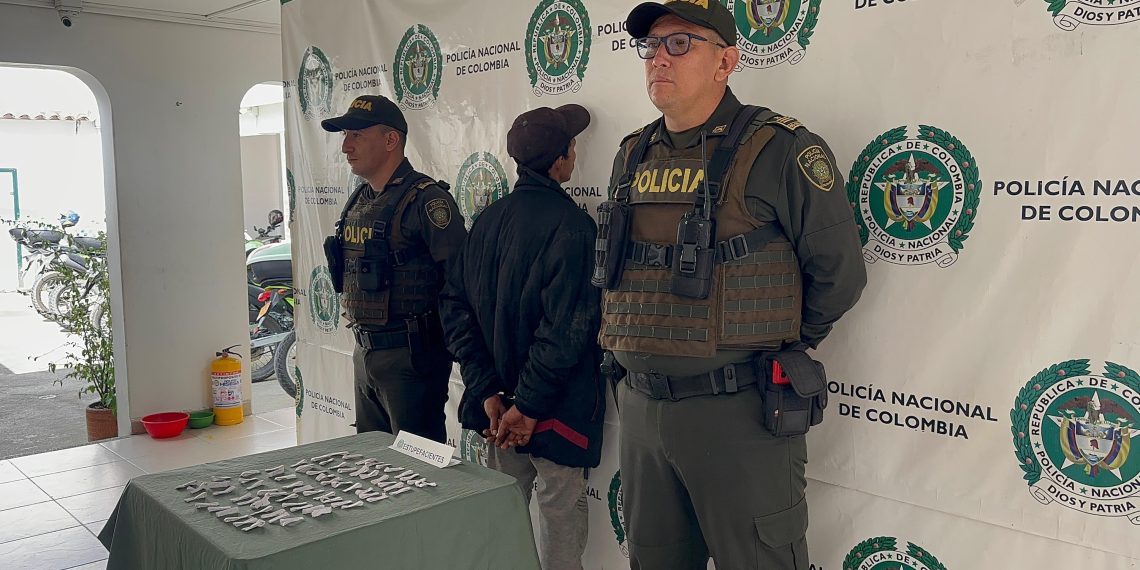 La Policía Nacional atrapó al “Murciélago” en Lebrija, Santander