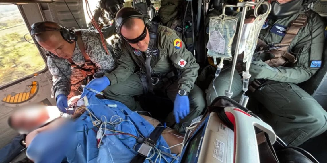 Dos de los policías heridos en atentado terrorista del ELN en Pelaya, Cesar, se encuentran en UCI del HUS con pronóstico reservado