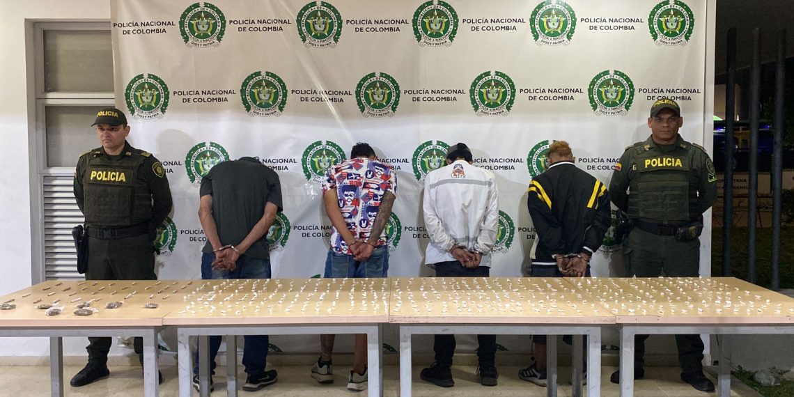Golpe a las estructuras delincuenciales dedicadas al tráfico de estupefacientes en Bucaramanga