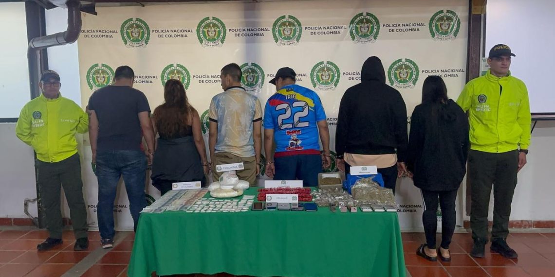 Desmantelan red de microtráfico en Floridablanca