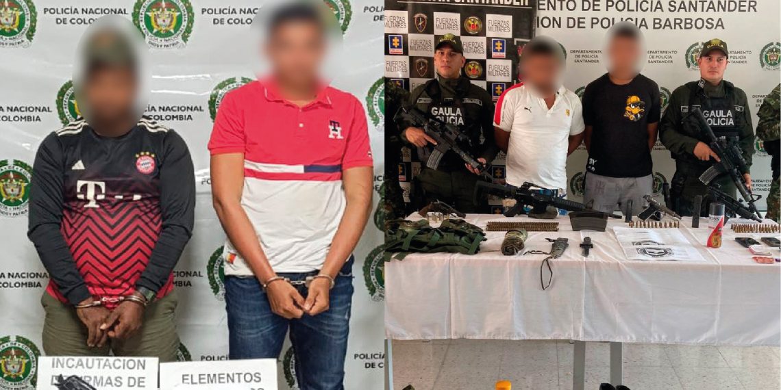 Contundencia operacional Fuerzas Militares y de Policía de Colombia, contra organizaciones criminales en Santander