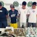 Duro golpe a organización criminal dedicada al narcotráfico en el área metropolitana de Bucaramanga