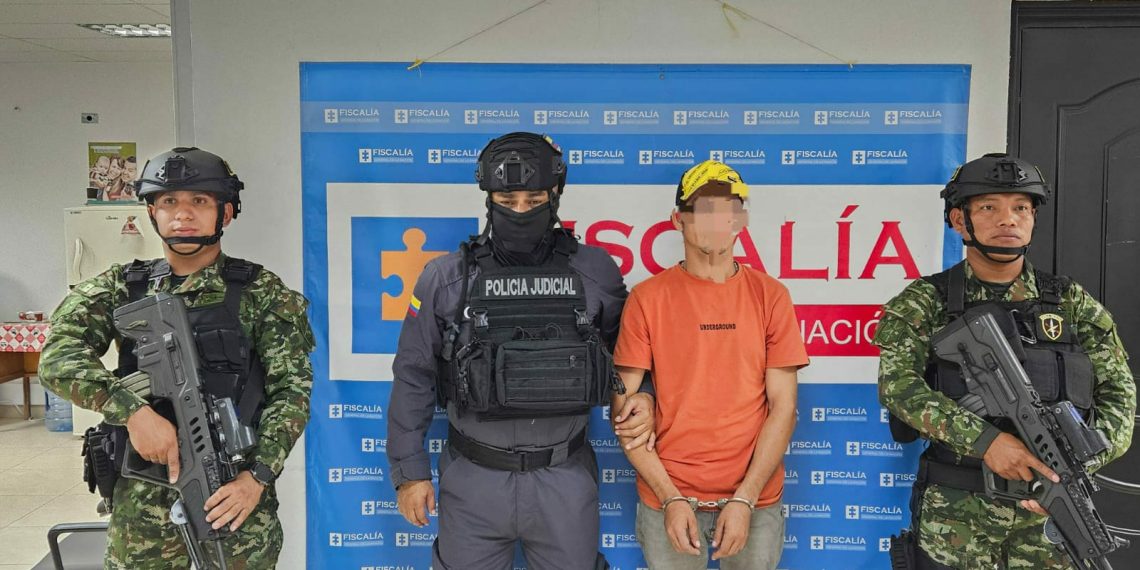 Capturan a alias “Chango”, presunto extorsionista del Clan del Golfo