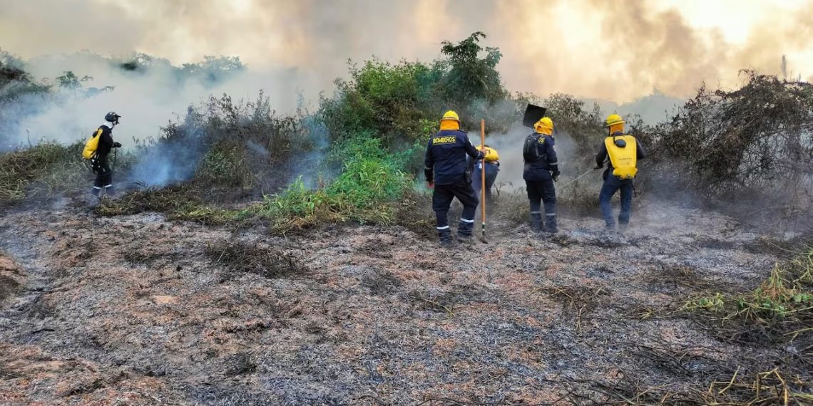 En Barrancabermeja declarada la alerta naranja ante alta probabilidad de incendios forestales