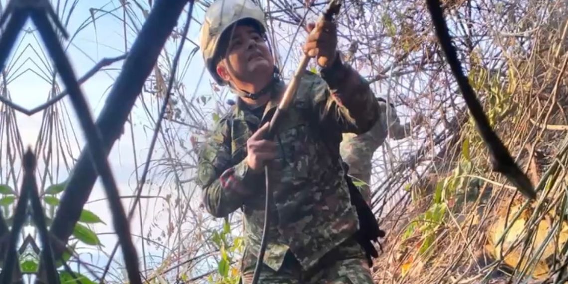 Soldados dejaron base militar para combatir incendios en Bucaramanga