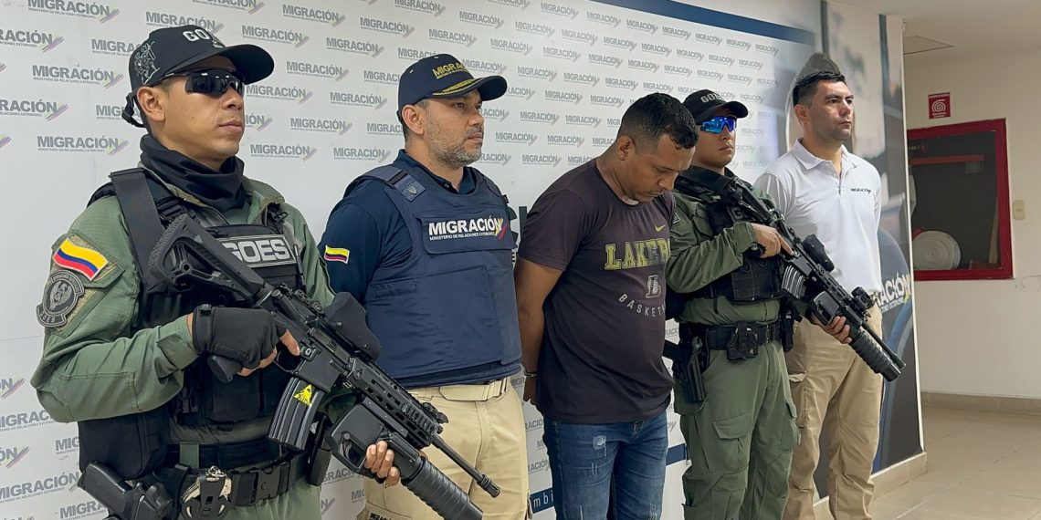 Cabecilla del Tren de Aragua, solicitado por Venezuela, es capturado por policía nacional en el centro de Bucaramanga