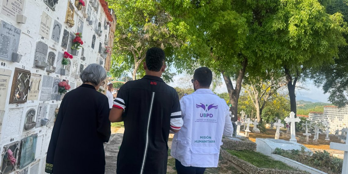 La JEP, Unidad de Búsqueda y Medicina Legal permitió que una familia en Santander recuperara el cuerpo de su ser querido desaparecido