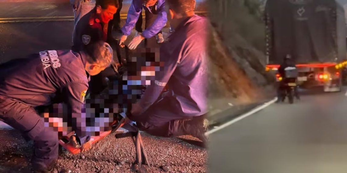 Conductor muere tras caer con su camión a un abismo en la vía San Gil – Bucaramanga