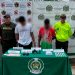 Ejército y Policía capturan a dos individuos con armas y estupefacientes en Sabana de Torres
