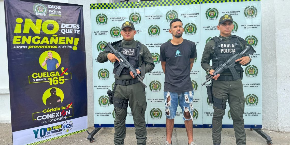 Capturan a alias “Jhan” jefe de sicarios del grupo de la Unión