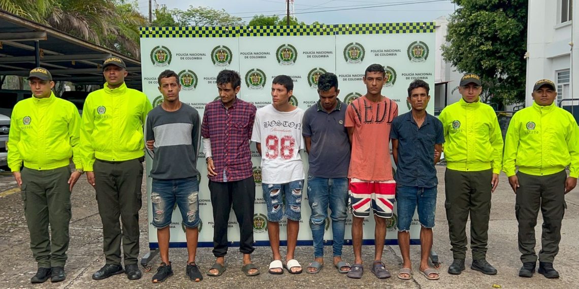 Cayeron “Los Magayanes” Barrancabermeja, seis señalados delincuentes fueron capturados por orden judicial