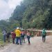 INVIAS trabaja desde tempranas horas para habilitar la vía Los Curos-Málaga