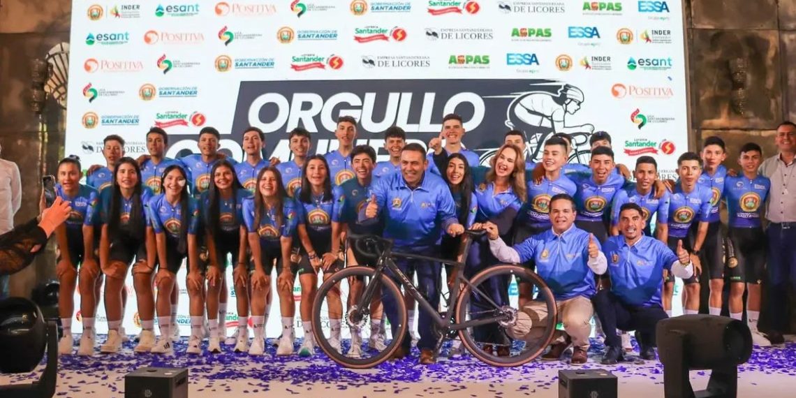 Santander oficializa su equipo de ciclismo «Orgullo Comunero»