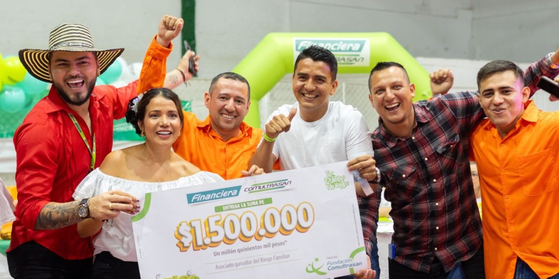 Financiera Comultrasan reúne a más de 2.000 personas en un emocionante Bingo en Bucaramanga