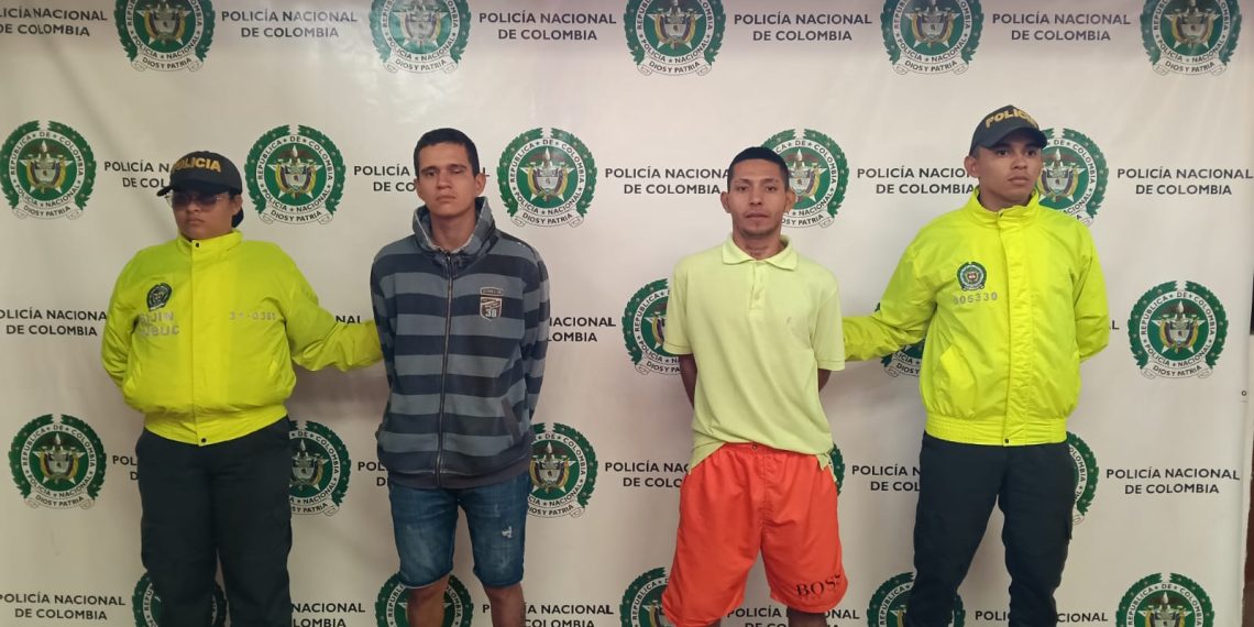 Capturados “Kevin” y “Javier” alias “Chetes” por hurto y lesiones personales en Bucaramanga