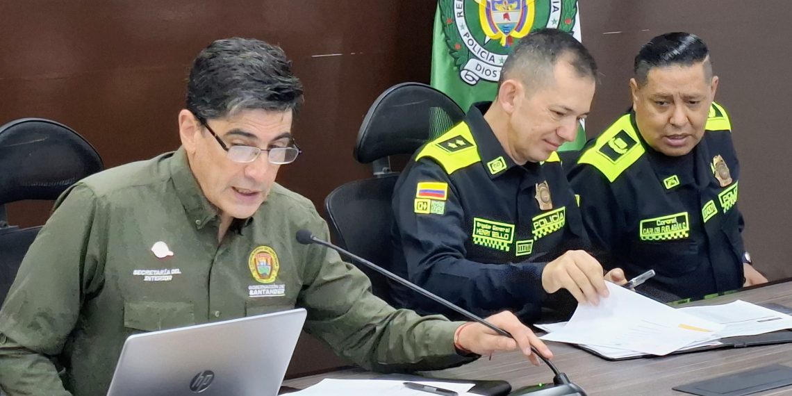 Activado el Puesto de Mando Unificado en Santander para garantizar la seguridad durante el paro nacional