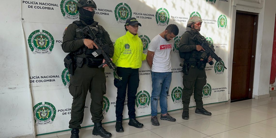 Capturado alias «El Veneco», peligroso delincuente vinculado a múltiples atracos en Bucaramanga