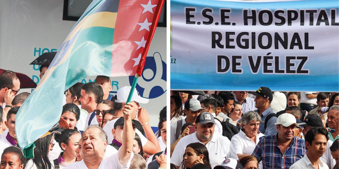 Masiva participación en la velatón por la paz en Santander