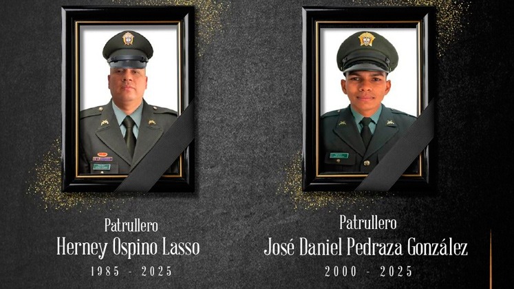 Ataque armado en Río de Oro deja dos policías muertos y activa plan de seguridad en el sur del Cesar