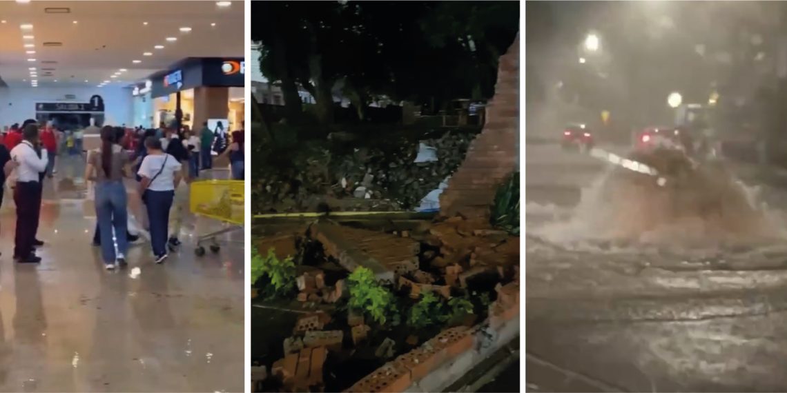 Tormenta eléctrica causa estragos en Bucaramanga y activa monitoreo de emergencias