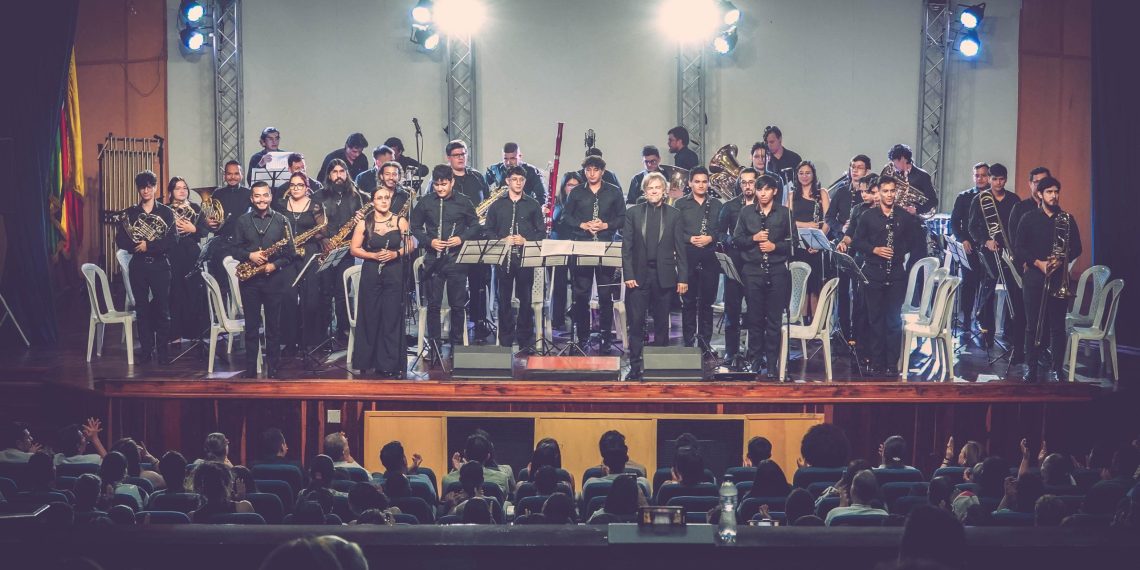 Santander brilló en Piedecuesta con el debut de su Banda Sinfónica