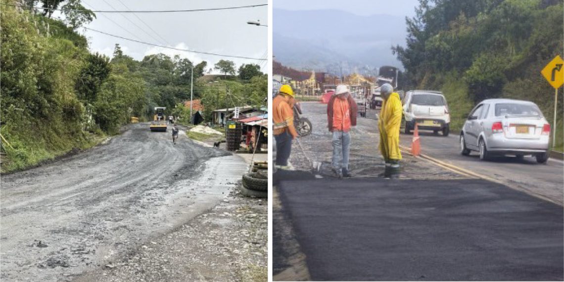 Invías avanza en la rehabilitación vial de la Transversal del Carare, impulsando la conectividad entre Santander y Boyacá
