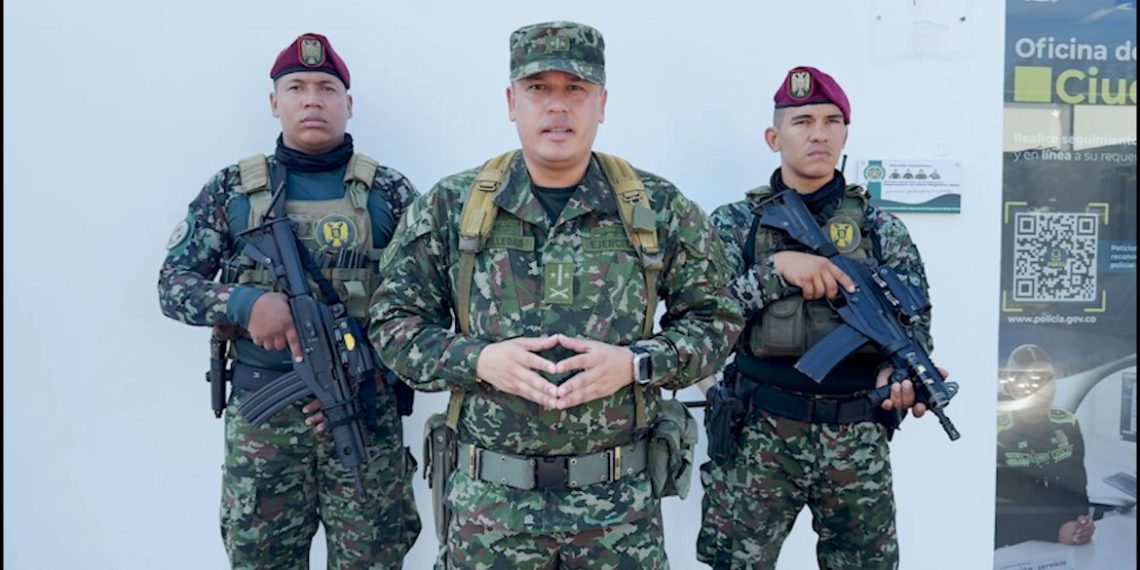 Ejército y Policía neutralizan amenaza en Barrancabermeja con captura de hombre armado con granada