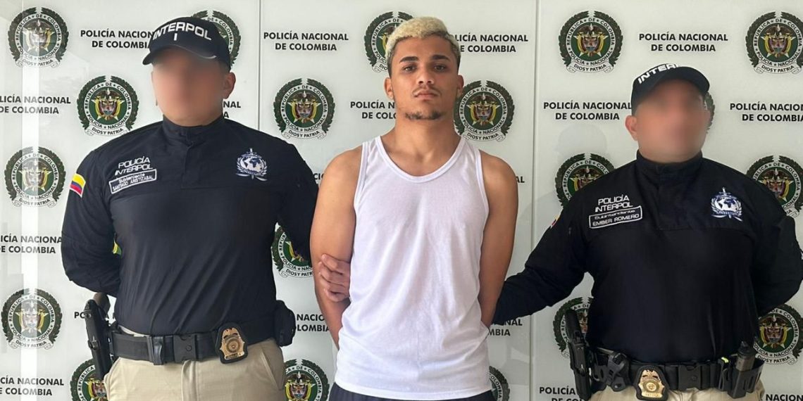 Capturado en Colombia ciudadano venezolano vinculado al Tren de Aragua, requerido por homicidio en Chile