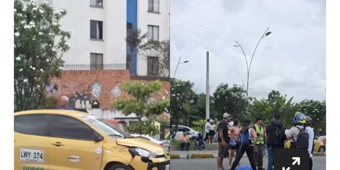 Fue identificada la mujer que murió arrollada por un taxi mientras huía de ladrones en Bucaramanga