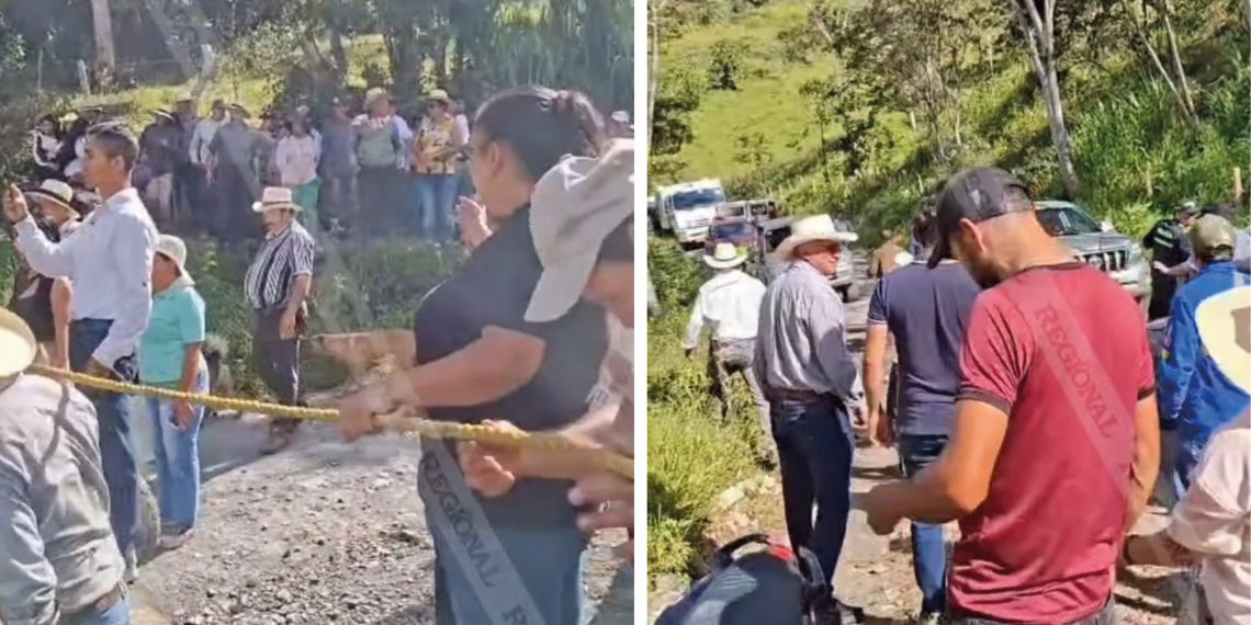 La comunidad de La Paz, Santander, rechaza ingreso de empresa minera: “Aquí no entra la minería”