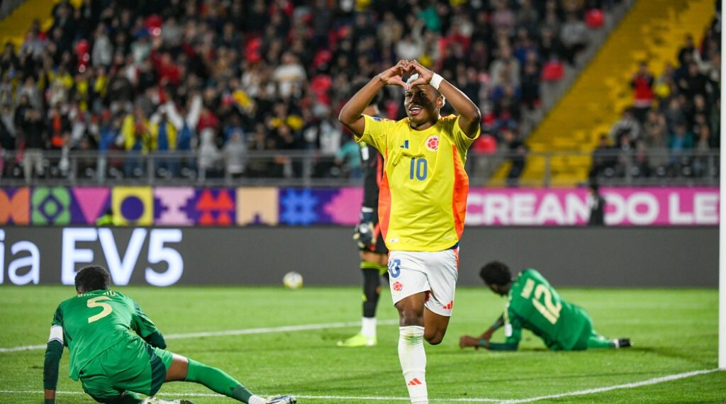 Colombia Sub-20 debuta con victoria en el Mundial de Chile 2025