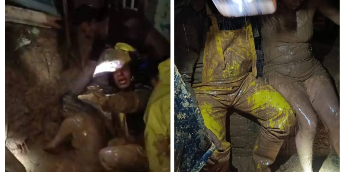 Rescate entre el lodo: mujer sobrevive a alud en Barrancabermeja tras más de 16 horas de lluvias