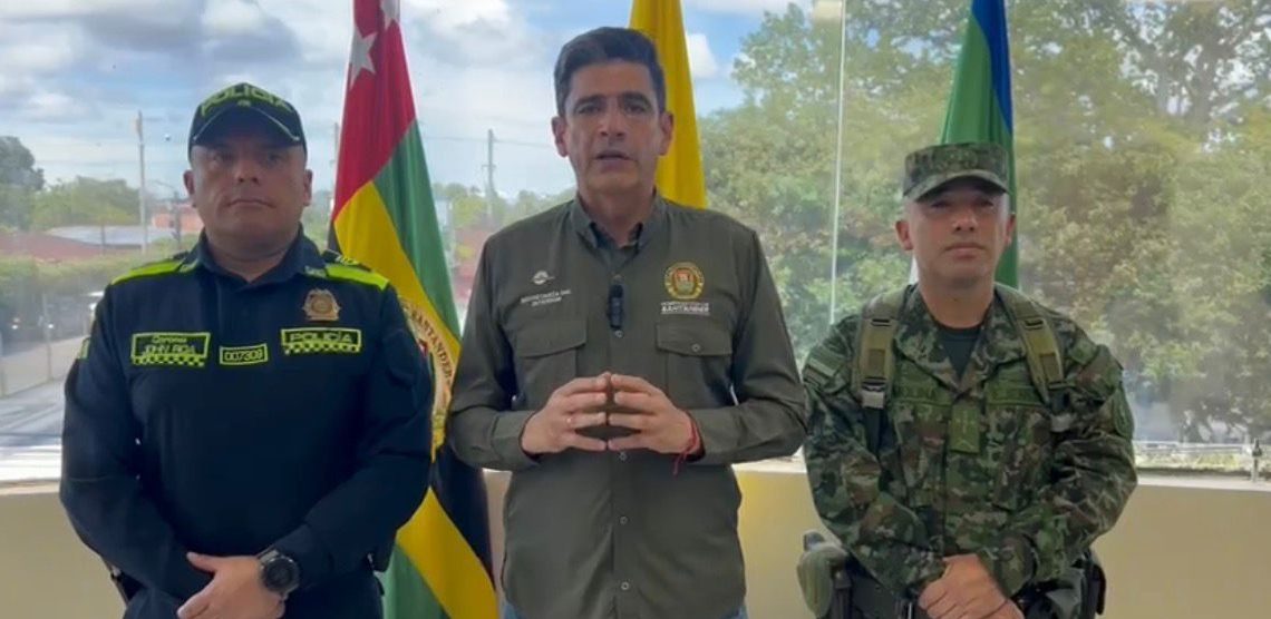 ¡Atención! Santander se blinda contra el ELN: Gobernación activa recompensa y llama a alcaldes a reforzar la seguridad territorial
