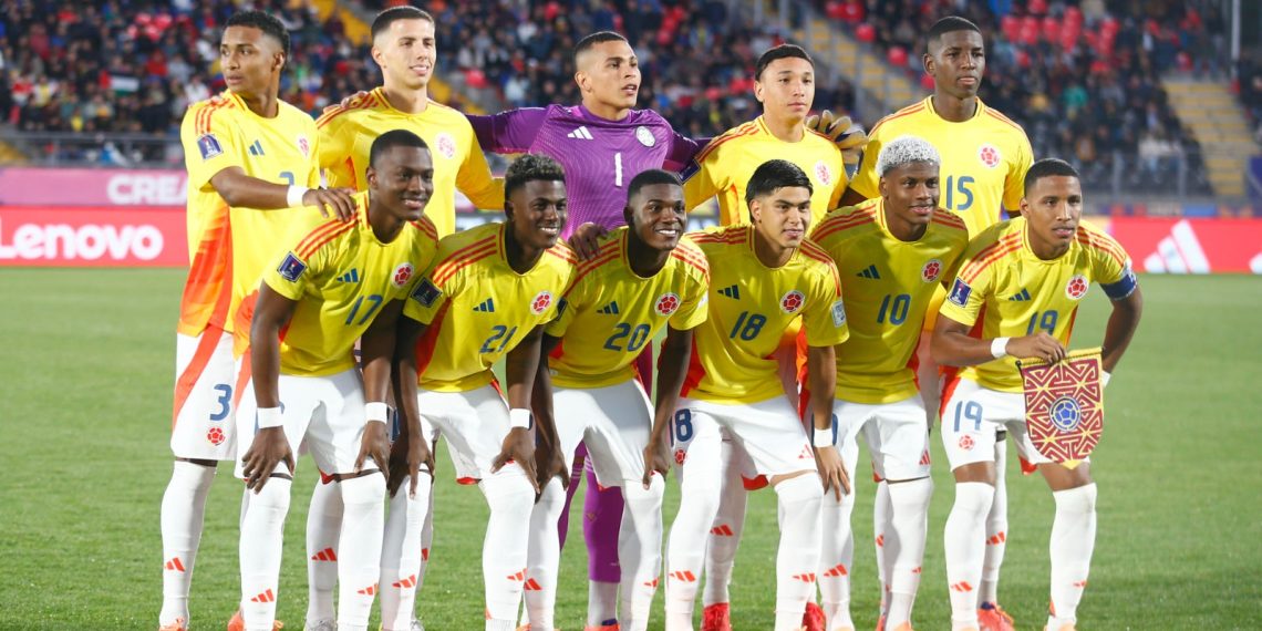 Colombia venció 3-1 a Sudáfrica en octavos del Mundial Sub-20 y enfrentará a España este sábado 11 de octubre a las 3:00 p.m. en Talca, Chile