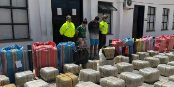 Policía Metropolitana de Bucaramanga incauta más de 2 toneladas de estupefacientes y captura a dos integrantes de “La Oficina del Sur”